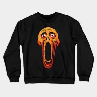 artificial bulo's scream Crewneck Sweatshirt